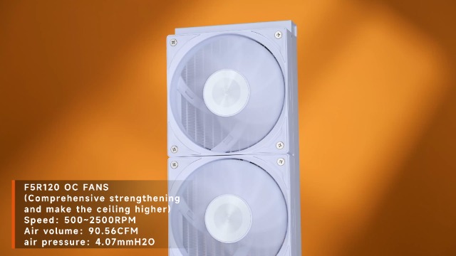 Amazon.com: PCCOOLER AIO CPU Cooler - 3 Pack F5 R120 Case Fans
